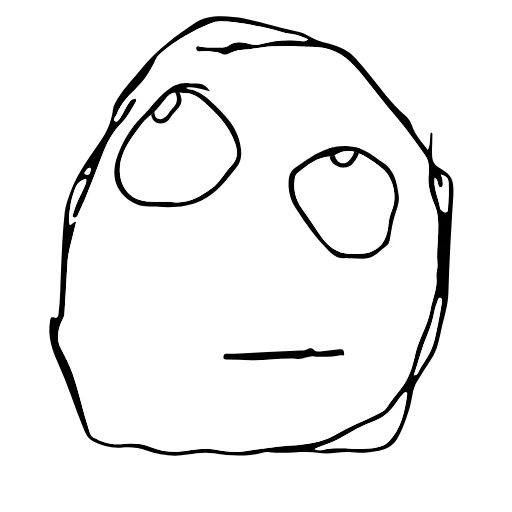 😑 Эмодзи «Trollface» для Telegram