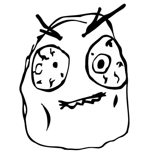 😜 Эмодзи «Trollface» для Telegram