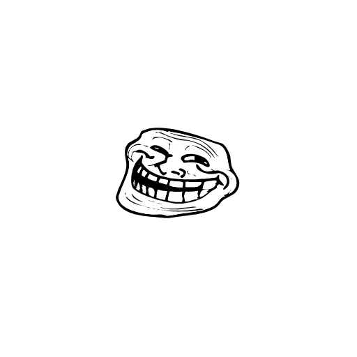 😁 Эмодзи «Trollface» для Telegram