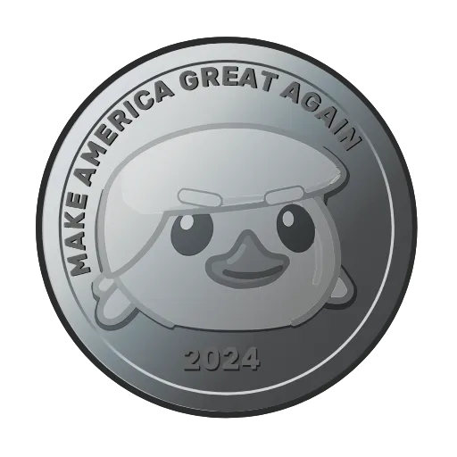 🪙 Эмодзи «Трамп уточка» для Telegram