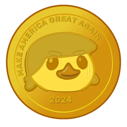 🪙 Эмодзи «Трамп уточка» для Telegram