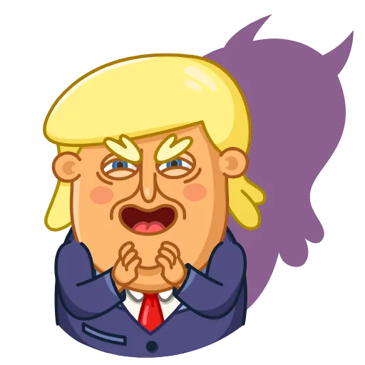 😈 Эмодзи «Trump» для Telegram