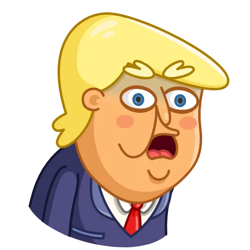 😨 Эмодзи «Trump» для Telegram