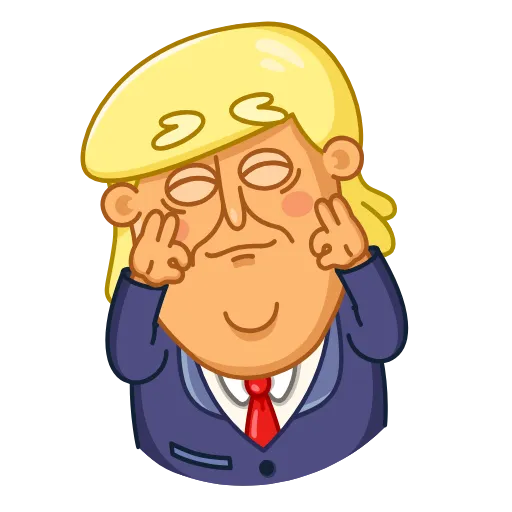 👌 Эмодзи «Trump» для Telegram