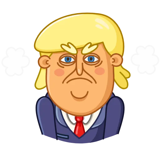 😡 Эмодзи «Trump» для Telegram