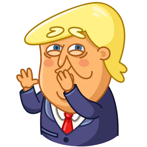 😊 Эмодзи «Trump» для Telegram