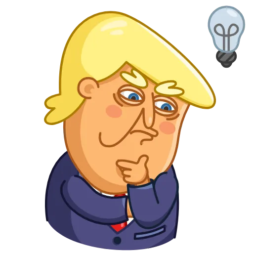 🤔 Эмодзи «Trump» для Telegram