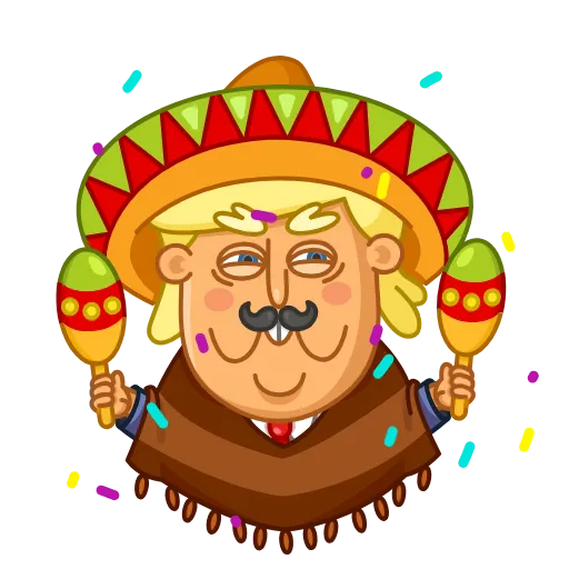 🕺 Эмодзи «Trump» для Telegram