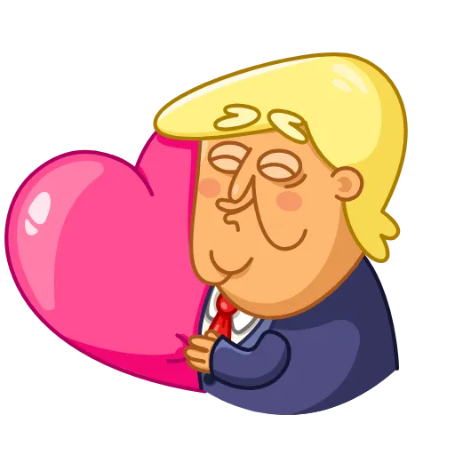 ❤️ Эмодзи «Trump» для Telegram