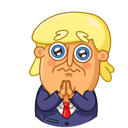 🥺 Эмодзи «Trump» для Telegram