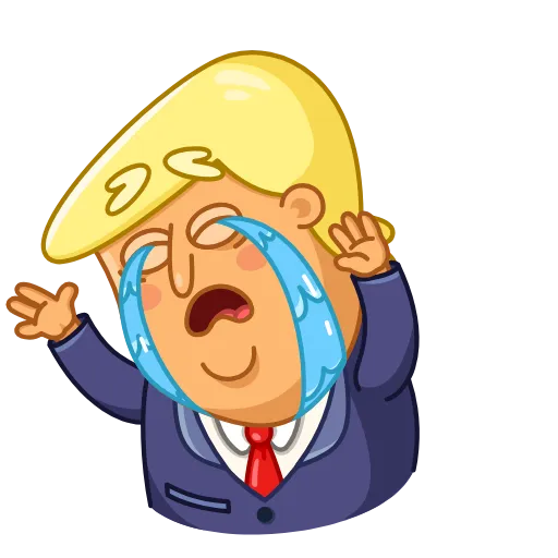 😭 Эмодзи «Trump» для Telegram