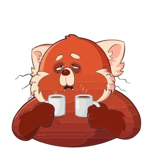☕️ Эмодзи «Я краснею» для Telegram
