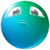 🥺 Эмодзи «Бирюзовые эмодзи» для Telegram