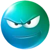 😡 Эмодзи «Бирюзовые эмодзи» для Telegram