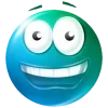 😜 Эмодзи «Бирюзовые эмодзи» для Telegram