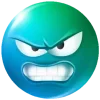 😡 Эмодзи «Бирюзовые эмодзи» для Telegram