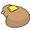 🥔 Эмодзи «Тверкающий Пак» для Telegram