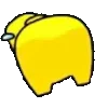 💛 Эмодзи «Тверкающий Пак» для Telegram