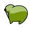💚 Эмодзи «Тверкающий Пак» для Telegram