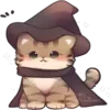 🧙‍♀ Эмодзи «Cats #cat #cute #girl #animal» для Telegram