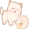 🧃 Эмодзи «Cats #cat #cute #girl #animal» для Telegram