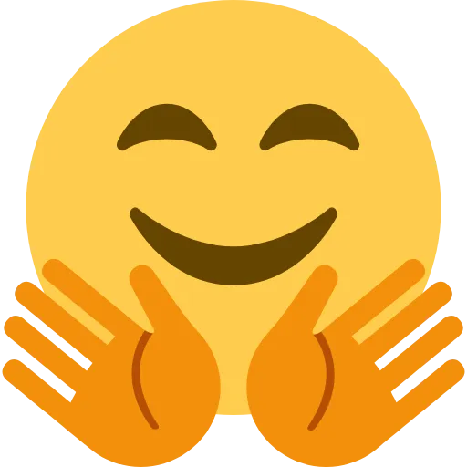 🤗 Эмодзи «Twemoji Smileys» для Telegram