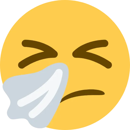 🤧 Эмодзи «Twemoji Smileys» для Telegram