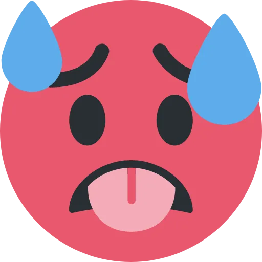 🥵 Эмодзи «Twemoji Smileys» для Telegram