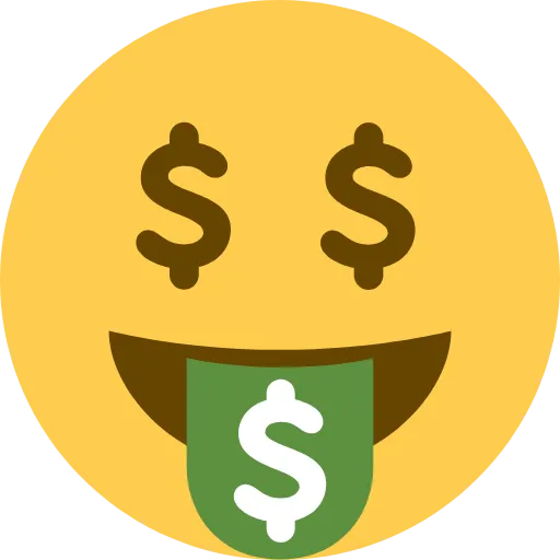 🤑 Эмодзи «Twemoji Smileys» для Telegram