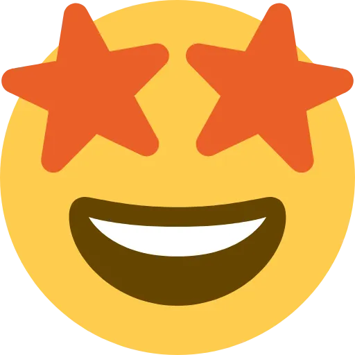 🤩 Эмодзи «Twemoji Smileys» для Telegram