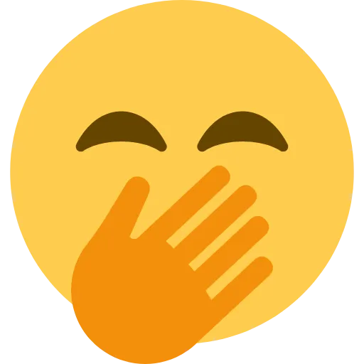 🤭 Эмодзи «Twemoji Smileys» для Telegram