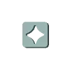 ❇️ Эмодзи «Бирюзовые буквы, векторные, осенние иконки» для Telegram