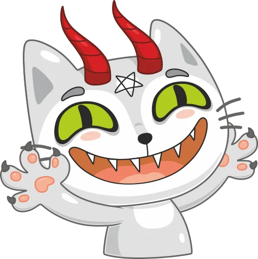 Стикерпак Twin Cats для Telegram — скачать