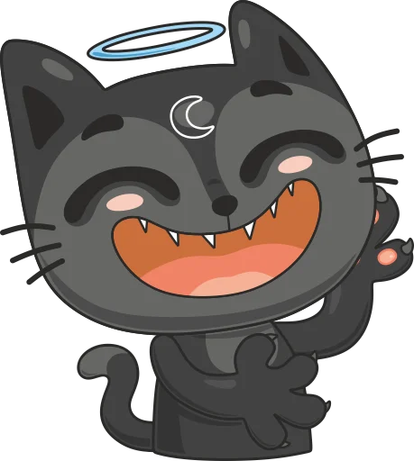 😄 Стикер «Twin Cats» для Telegram