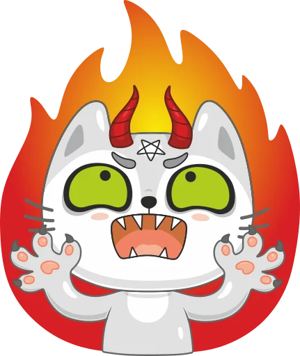 🔥 Стикер «Twin Cats» для Telegram
