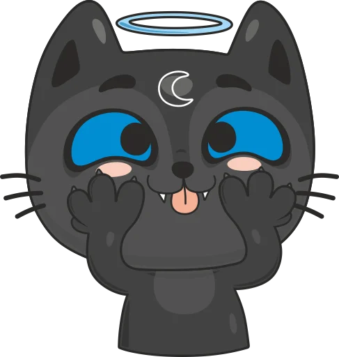 😋 Стикер «Twin Cats» для Telegram