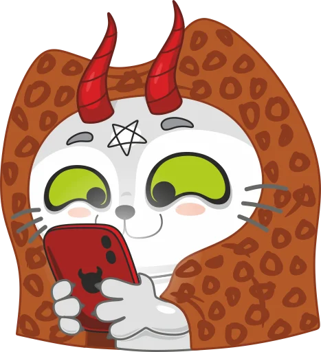 📱 Стикер «Twin Cats» для Telegram