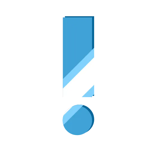 ❕ Эмодзи «Blue #color #blue #color #font #decor» для Telegram