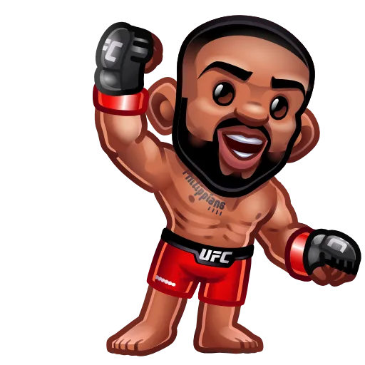 🥊 Эмодзи «U F C» для Telegram