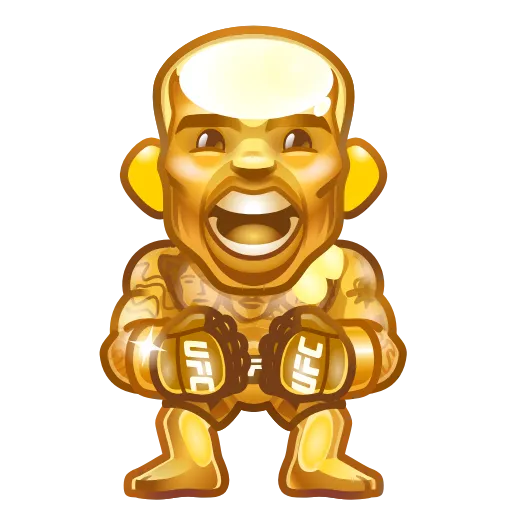 🥊 Эмодзи «U F C» для Telegram