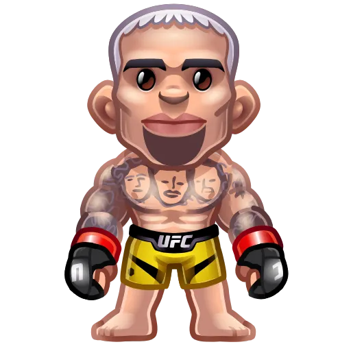 🥊 Эмодзи «U F C» для Telegram