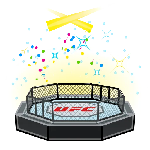 🥊 Эмодзи «U F C» для Telegram