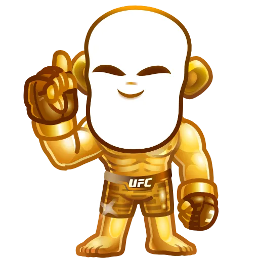 🥊 Эмодзи «U F C» для Telegram