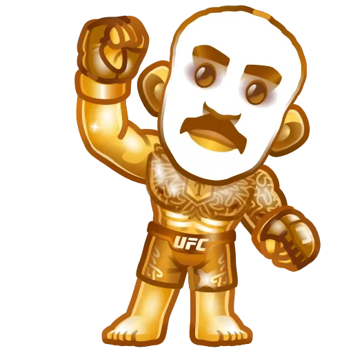 🥊 Эмодзи «U F C» для Telegram