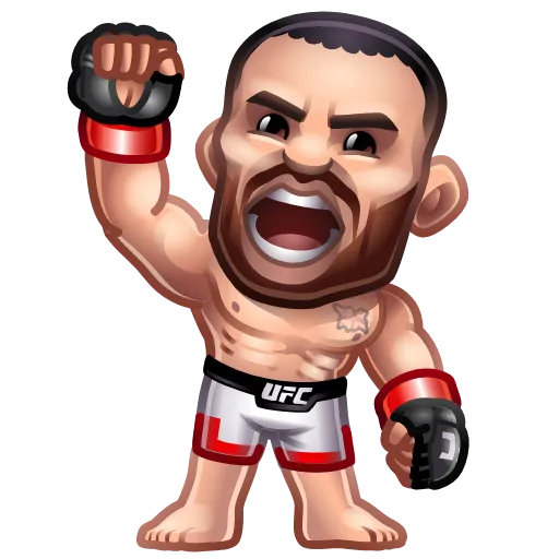 🥊 Эмодзи «U F C» для Telegram