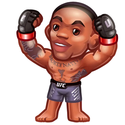 🥊 Эмодзи «U F C» для Telegram