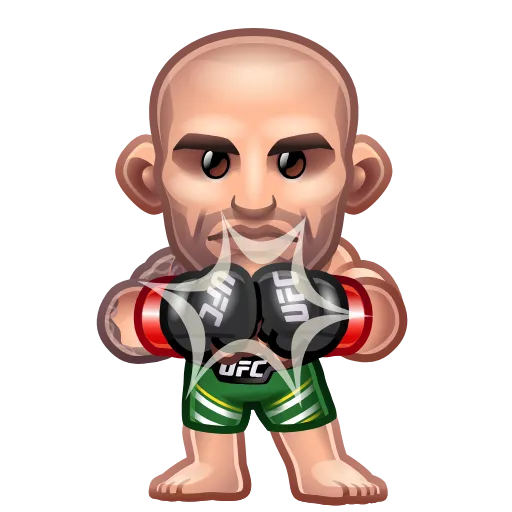 🥊 Эмодзи «U F C» для Telegram