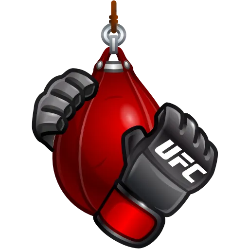 🥊 Эмодзи «U F C» для Telegram