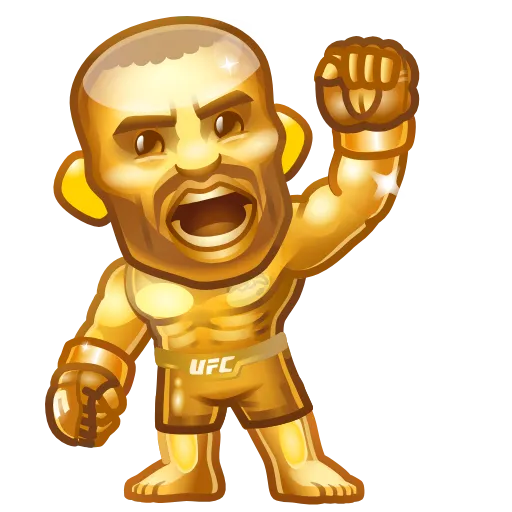 🥊 Эмодзи «U F C» для Telegram
