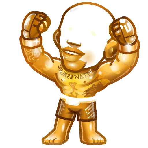🥊 Эмодзи «U F C» для Telegram
